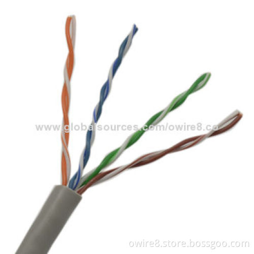 UTP/FTP Cat5e Network Cable, Cat5 Internet, PVC or LSNH JacketNew